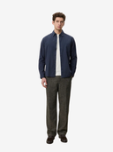 Les Deux M Shirts Garment Dyed Shirt - India Ink Blue