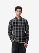 Les Deux M Shirts Vintage Check Shirt - Black