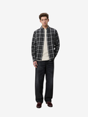 Les Deux M Shirts Vintage Check Shirt - Black