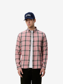 Les Deux M Shirts Vintage Check Shirt - India Ink Blue