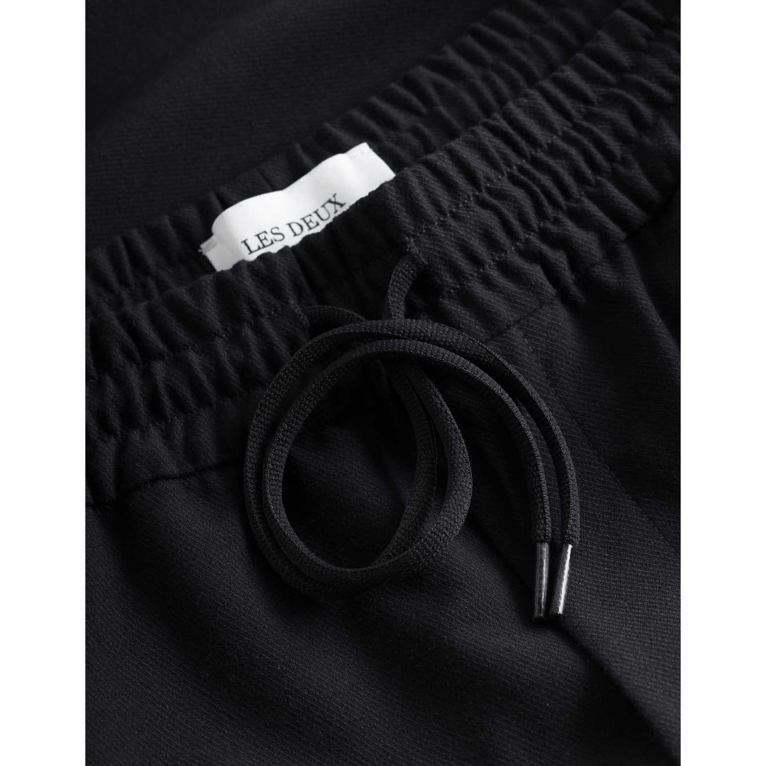 Les Deux M Shorts Patrick Twill Shorts, Dark Navy