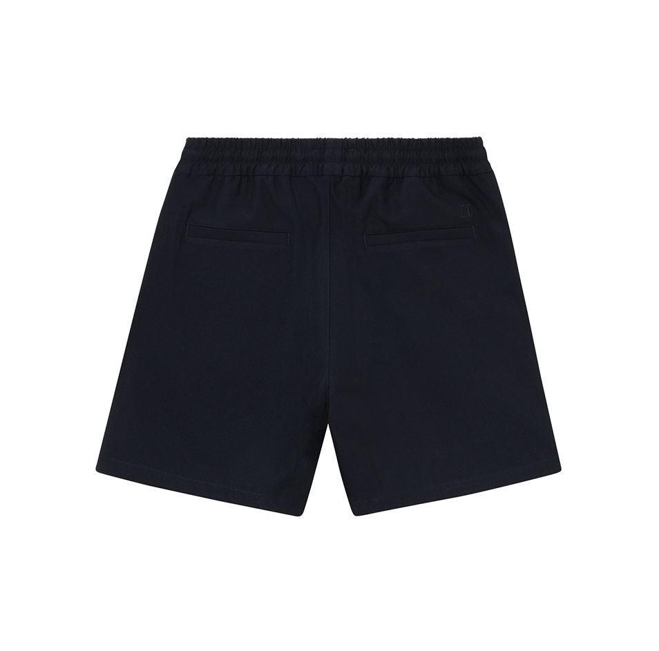 Les Deux M Shorts Patrick Twill Shorts, Dark Navy
