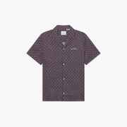 Les Deux M SS Button Down Dark Navy / S Foulard AOP SS Shirt