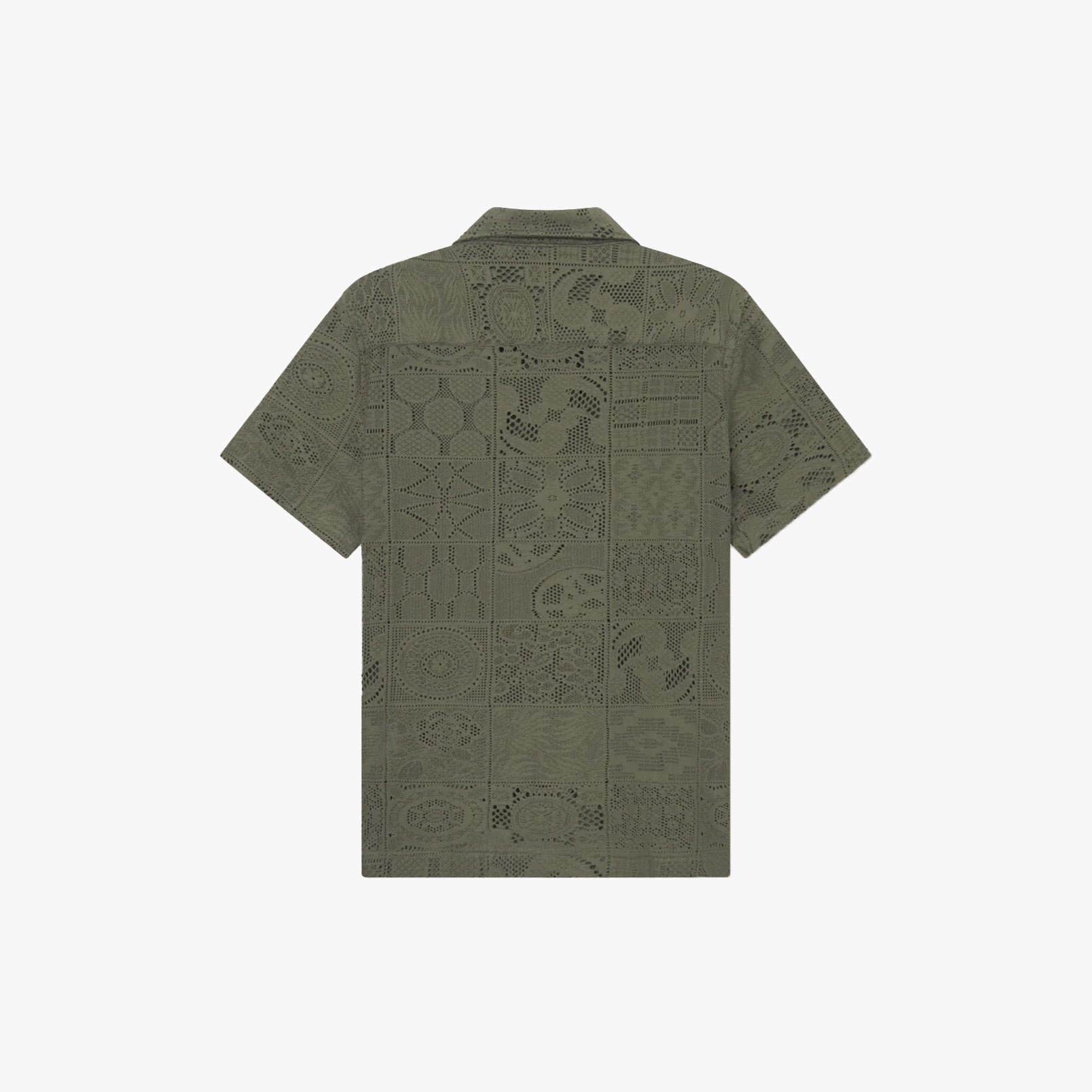 Les Deux M SS Button Down Hector Lace SS Shirt