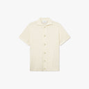 Les Deux M SS Button Down Ivory / S Gespertus SS Knit Shirt
