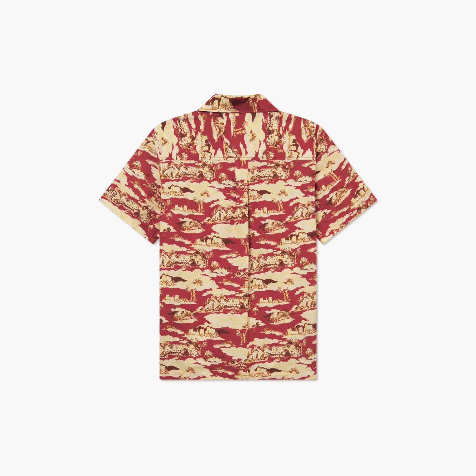 Les Deux M SS Button Down Lesley Ruins AOP SS Shirt