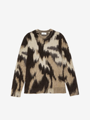 Les Deux M Sweaters Forrest Crewneck Knit - Shopping Bag Brown