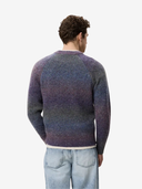 Les Deux M Sweaters Gradient Roundneck Knit - Spiced Plum Purple
