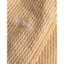 Les Deux M Swim Stan Stripe Seersucker Swim Shorts, Mustard Yellow/Light Ivory