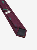 Les Deux M Tie O/S Record Tie - Chocolate Truffle Red