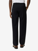 Les Deux M Trousers Como Solid Slack Pants - Dark Navy Blue