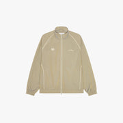 Les Deux OUTERWEAR Jack Shiny Track Jacket-Laurel Oak Sand