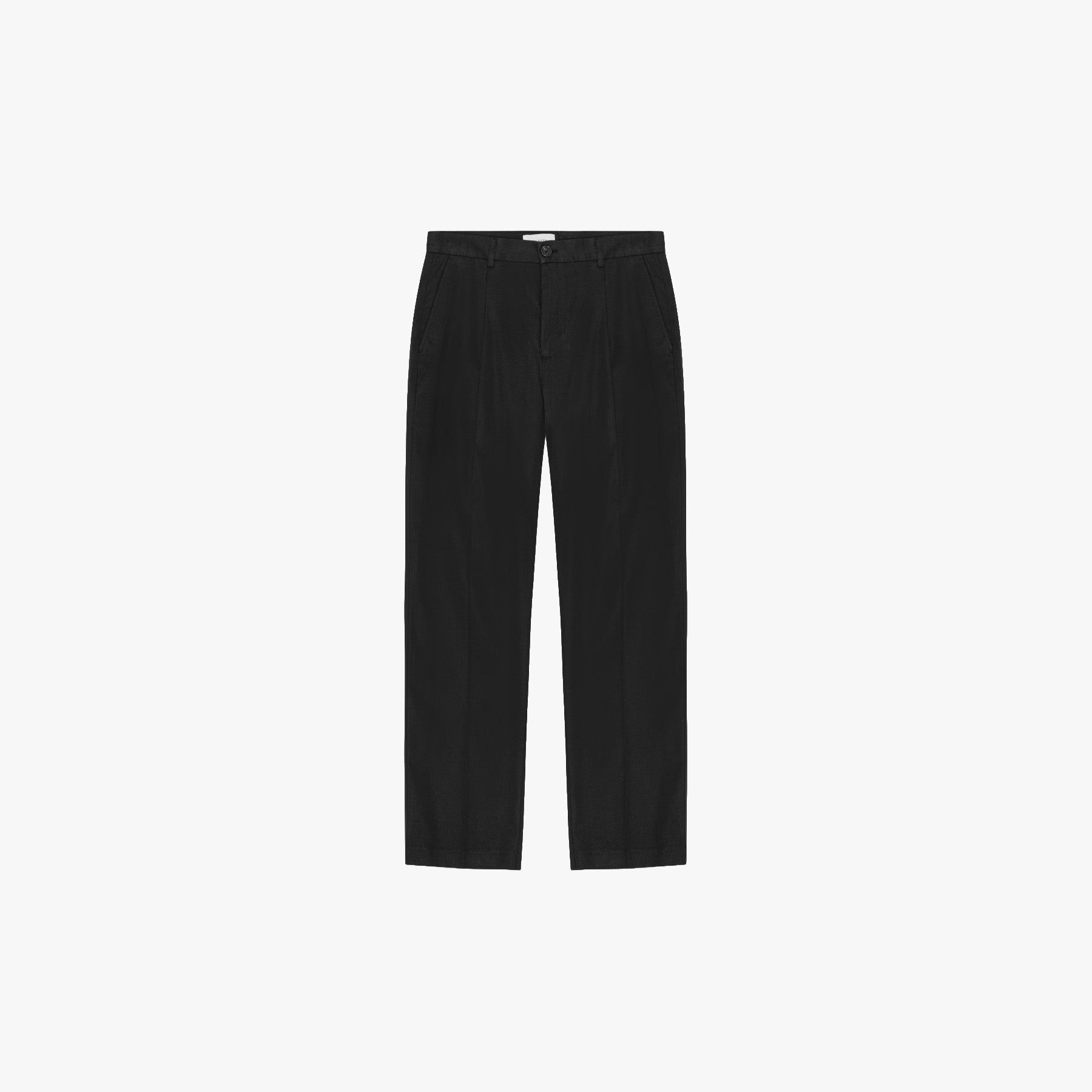 Les Deux PANTS Black / 28/32 Reece Pleated Twill Suit Pants-Black