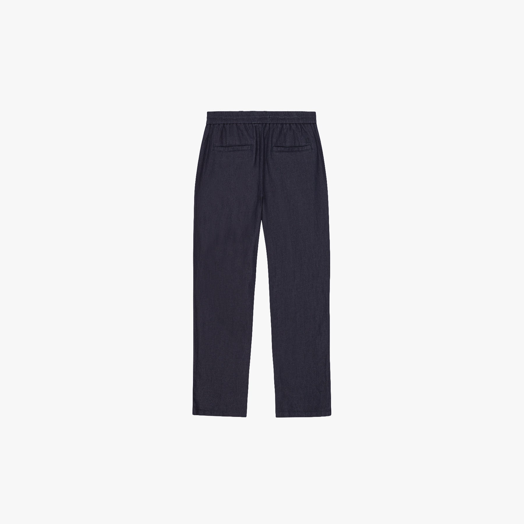 Les Deux PANTS Patrick Linen Pants-Dark Navy