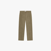 Les Deux PANTS Randall Melange Suit Pants-Teak Brown