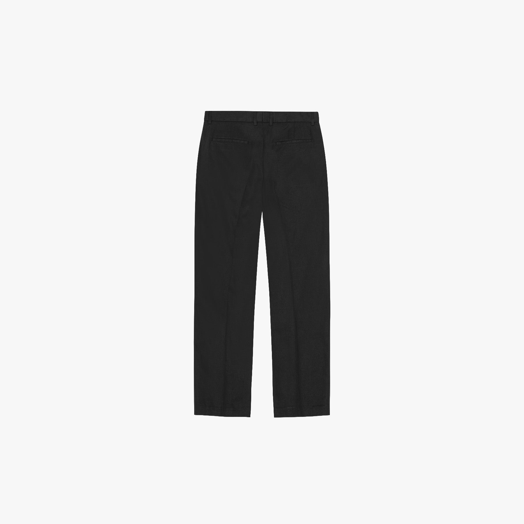 Les Deux PANTS Reece Pleated Twill Suit Pants-Black