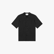 Les Deux SHIRT Hector Plissé Ss Shirt-Black