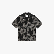 Les Deux SHIRT Liam AOE Flower Ss Shirt-Black
