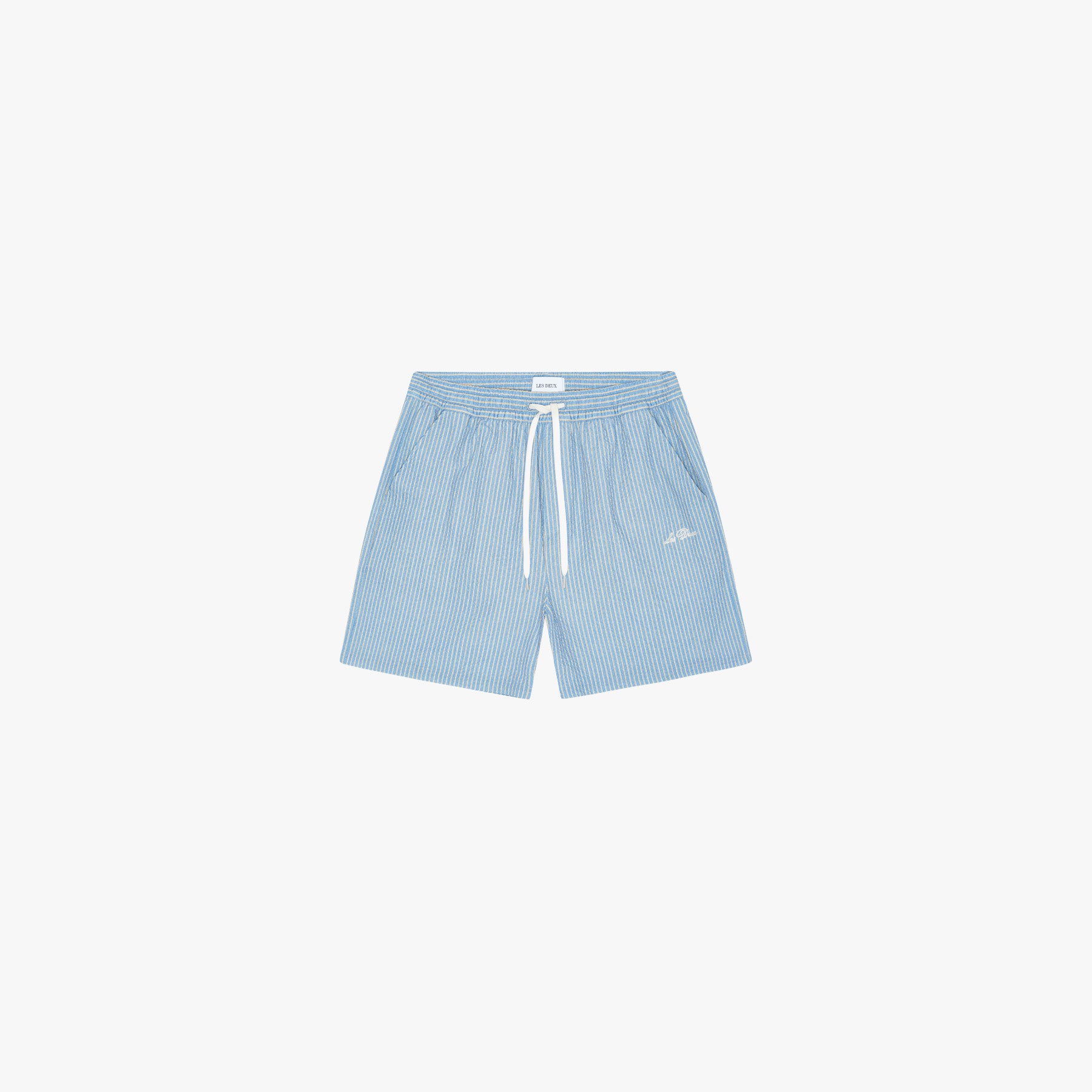 Les Deux SHORTS Allure / XS Stan Stripe Seersucker Swim Shorts