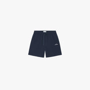 Les Deux SHORTS Dark Navy / XS Stan Seersucker Swim Shorts-Dark Navy