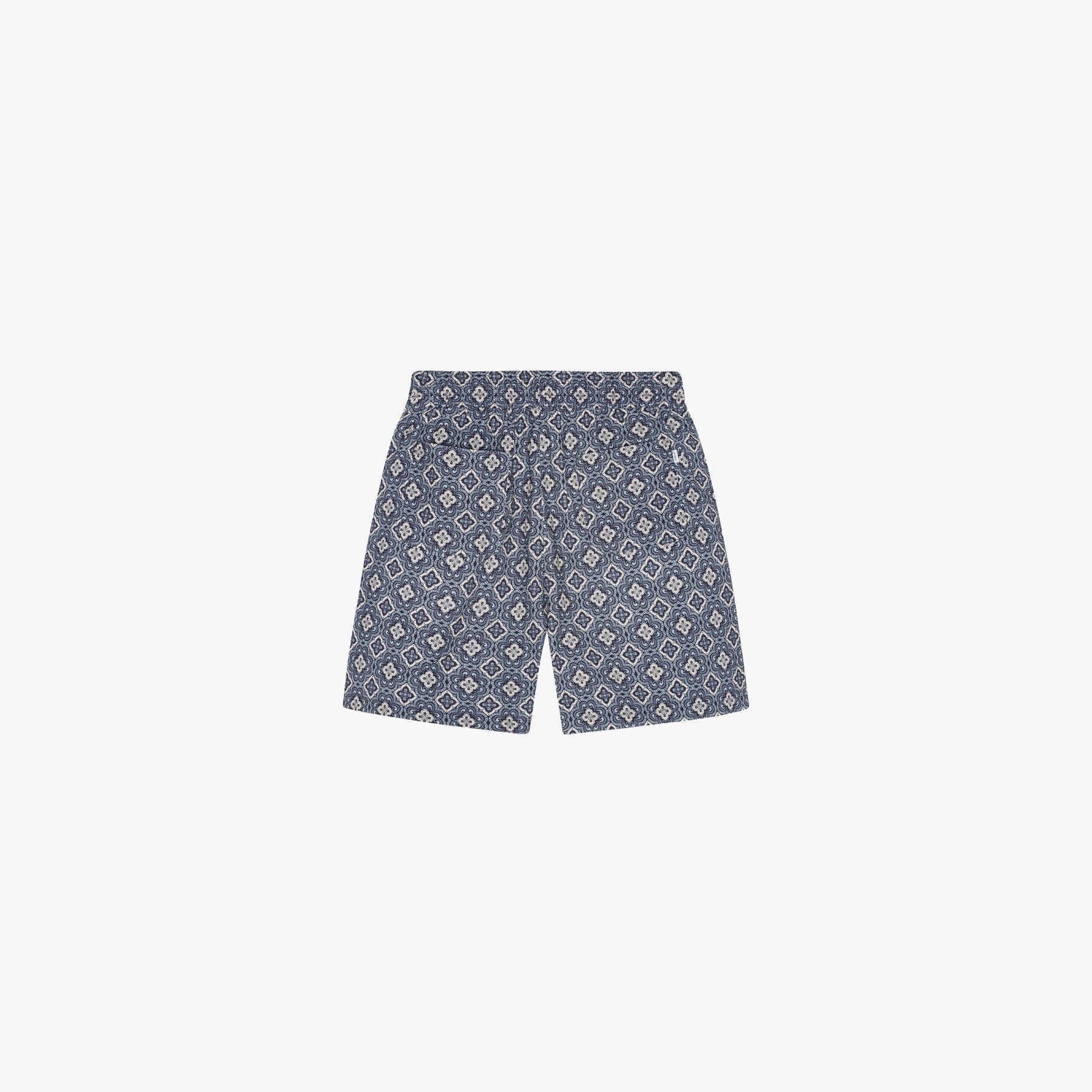 Les Deux SHORTS Harry Arabesque Aop Shorts-Blue Fog