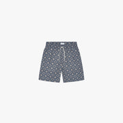 Les Deux SHORTS Harry Arabesque Aop Shorts-Blue Fog