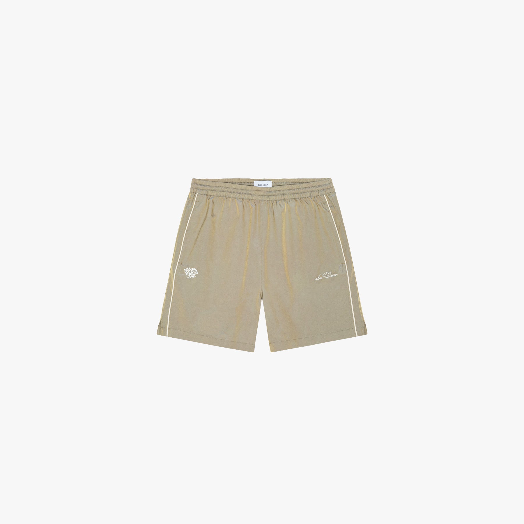 Les Deux SHORTS Smith Shiny Shorts-Laurel Oak Sand