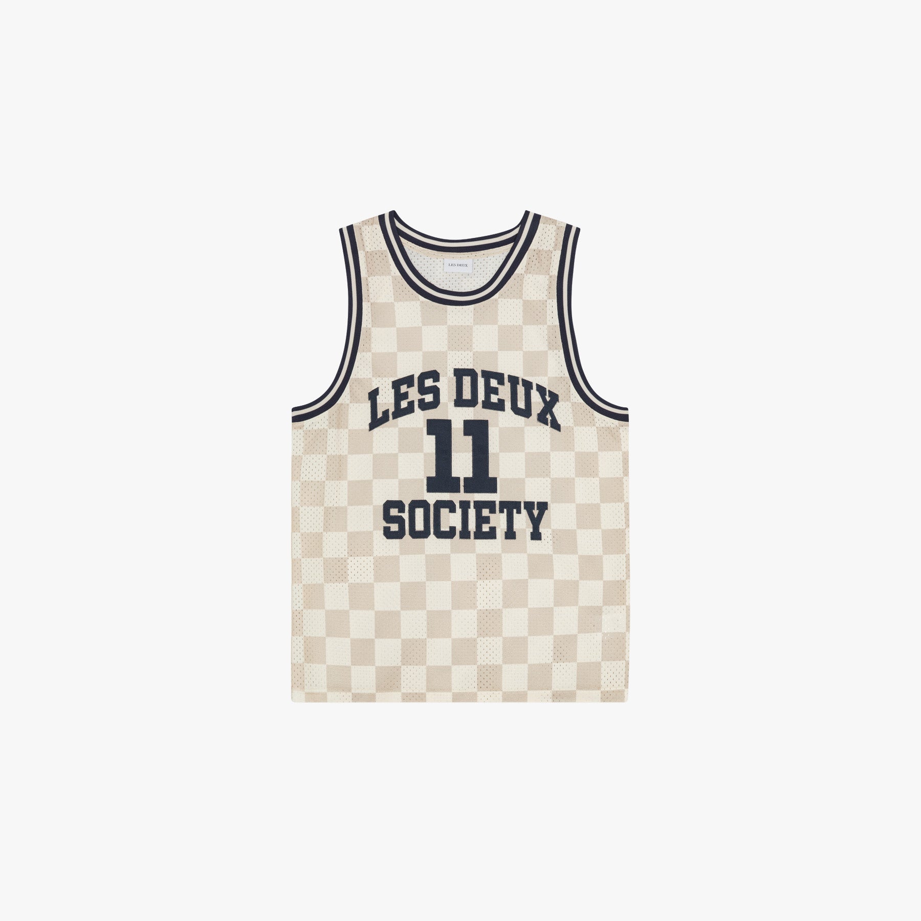 Les Deux T-SHIRT Silas Mesh Tank Top-Light Sand