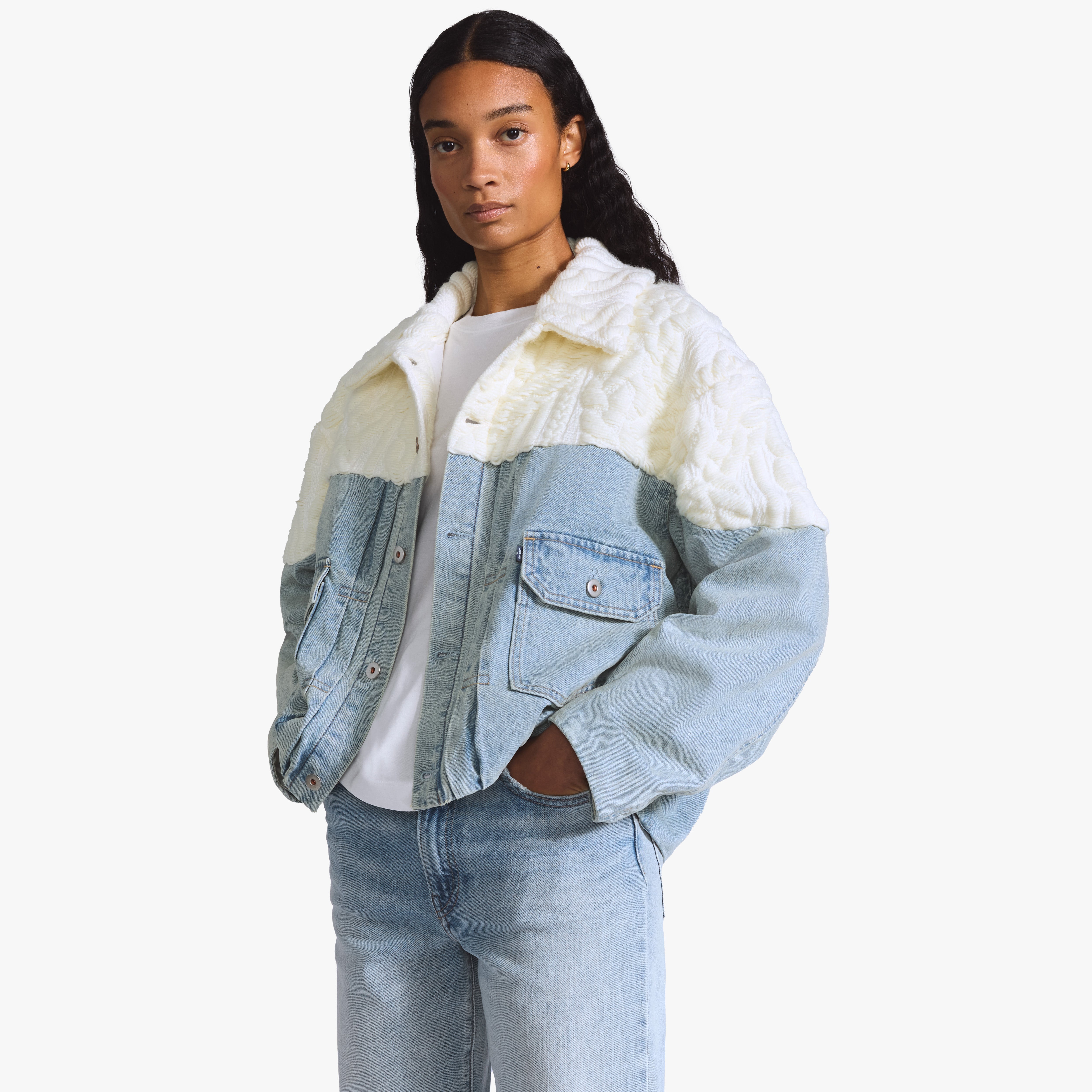 Levis Jacket Aran Trucker - Cold Water