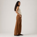Levis Long Bottoms Baggy Dad Barrel - Washed Bison