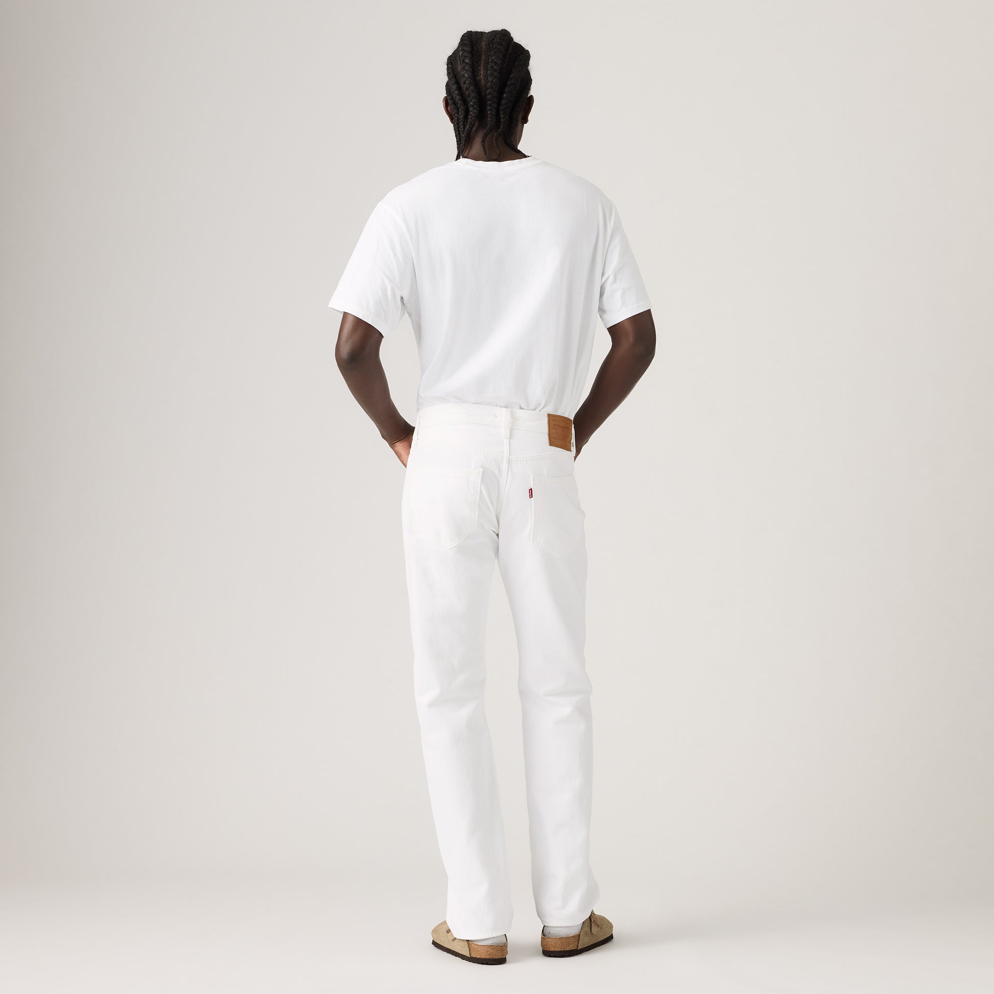 Levis M Denim 501 Original - Chill White