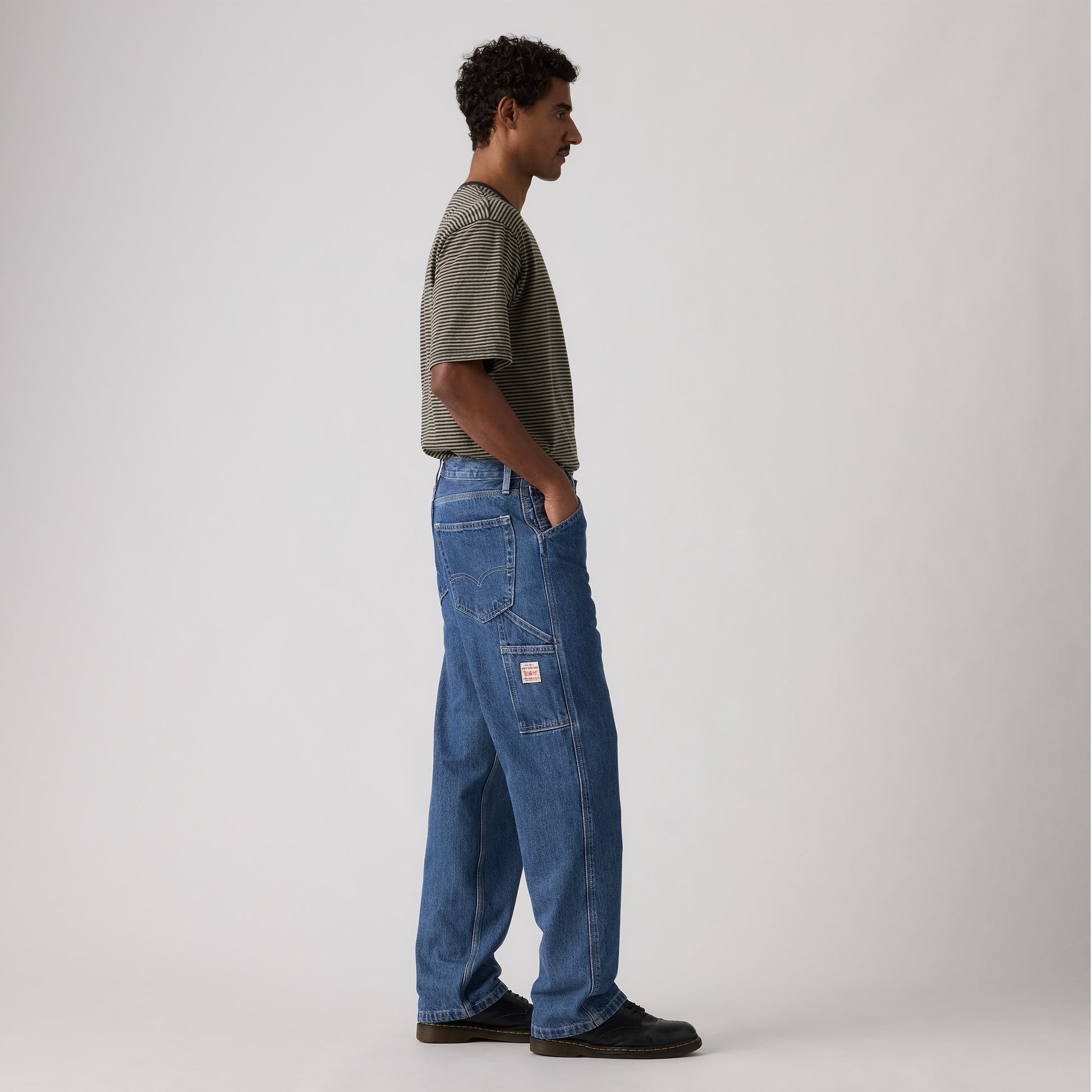 Levis M Denim 568 Loose Straight Carpenter - Safe in Charm Medium Indigo