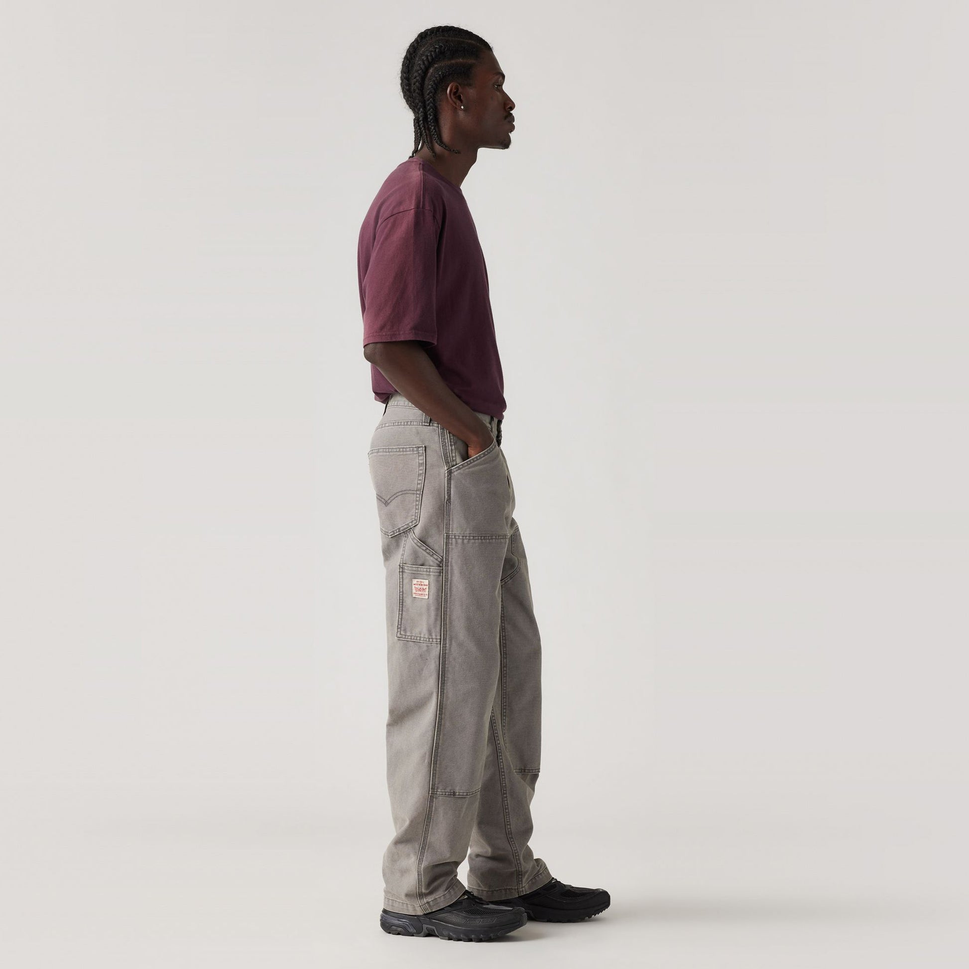 Levis M Pants 568 Loose Straight Double Knee