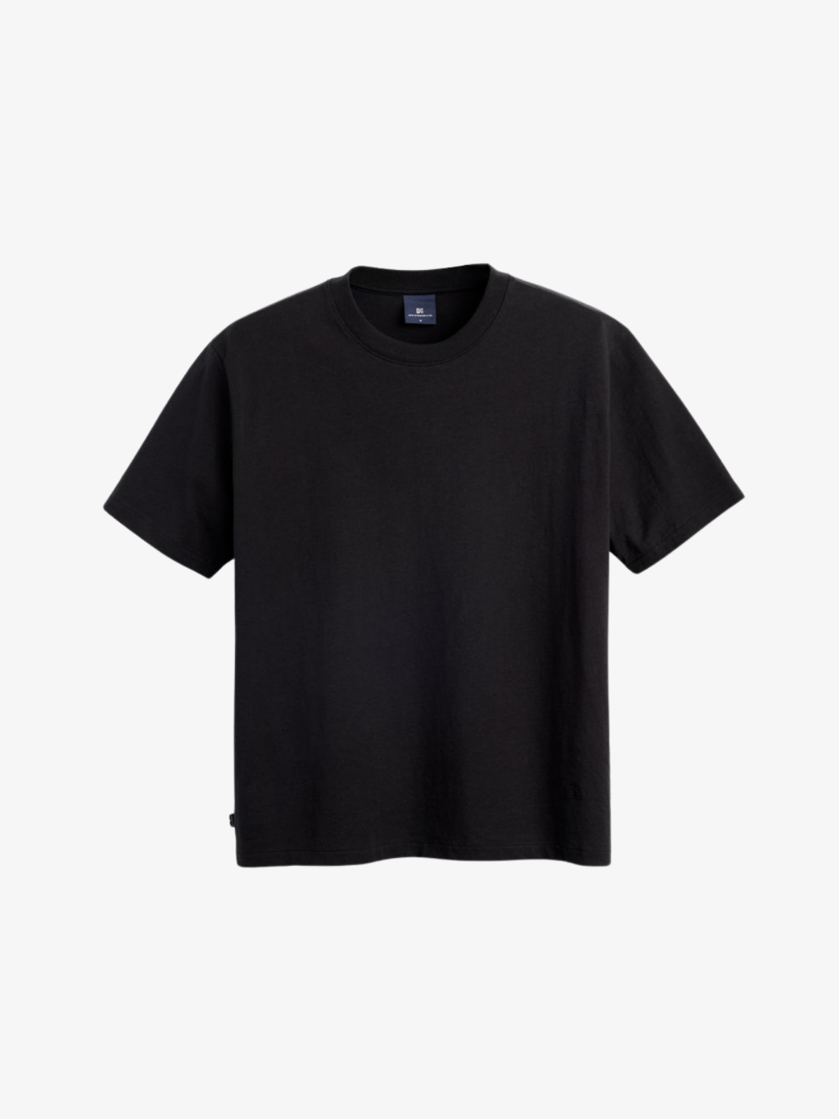 Levis M Shirt Blue Tab Relaxed Tee - Jet Black
