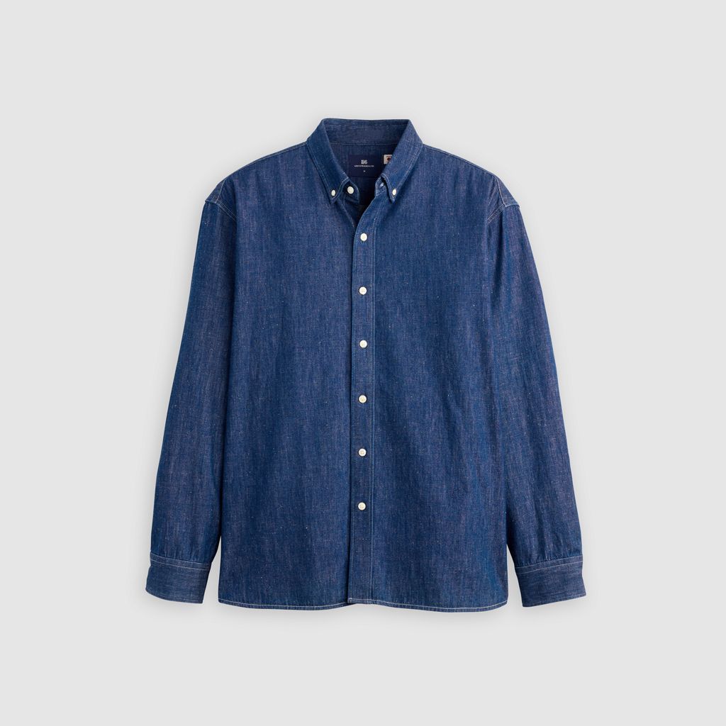 Levis M Shirt Dark Indigo MOJ / S Blue Tab Relaxed Button Down - Dark Indigo MOJ