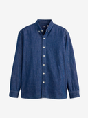 Levis M Shirt S Blue Tab Relaxed Button Down - Dark Indigo MOJ