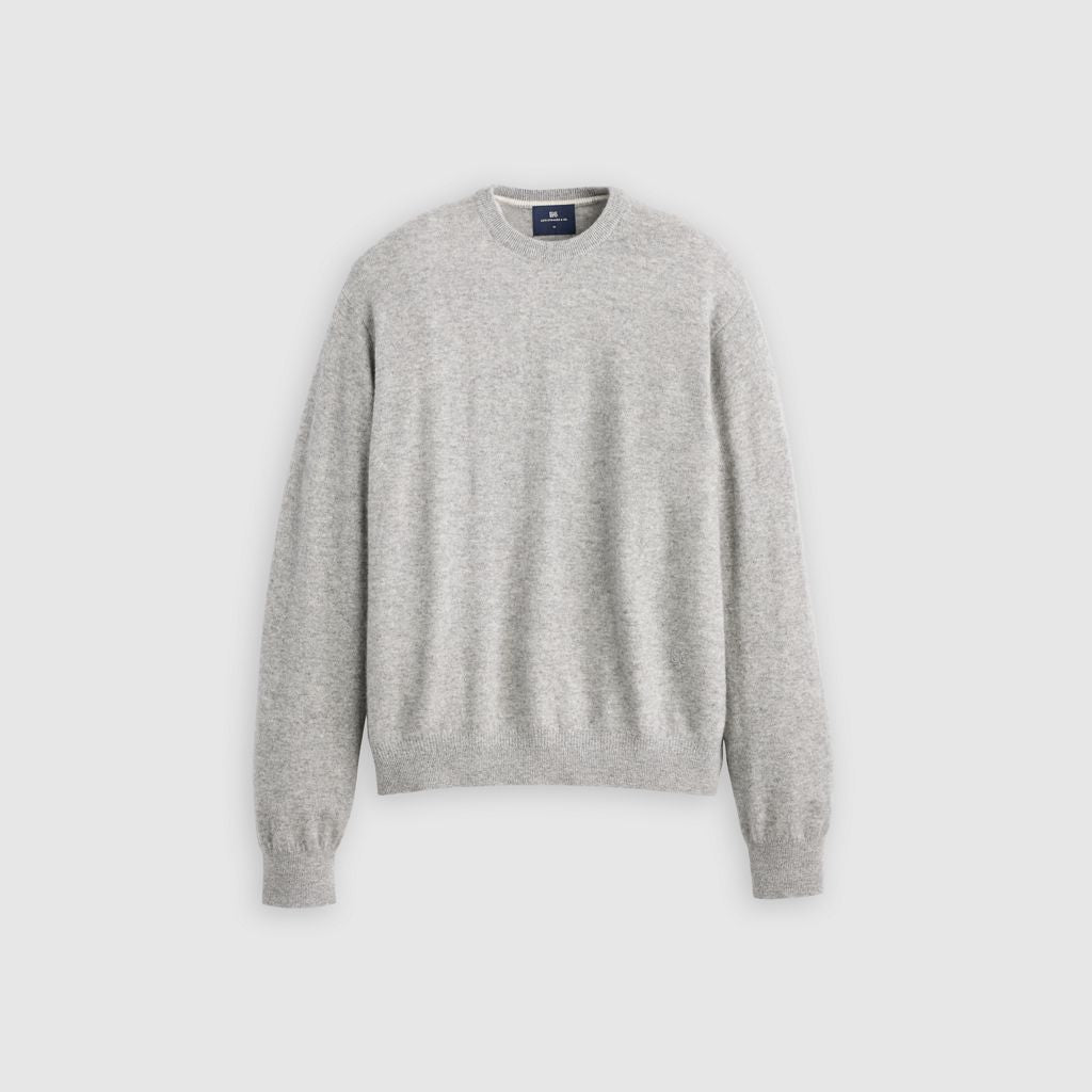 Levis M Sweater Blue Tab Cashmere Sweater - BT Stone Grey