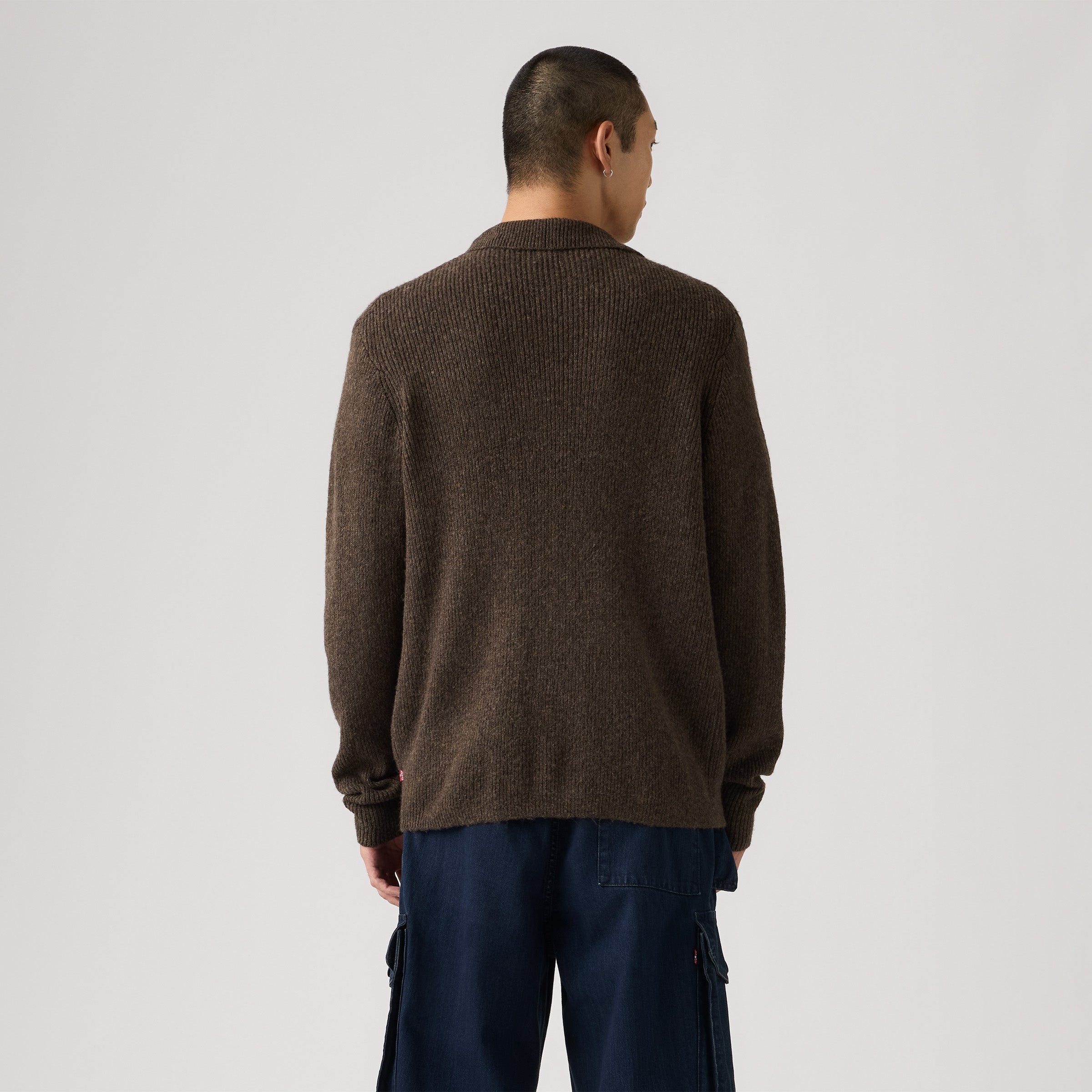 Levis Sweaters Catalina Cardigan - Chocolate Brown Heather