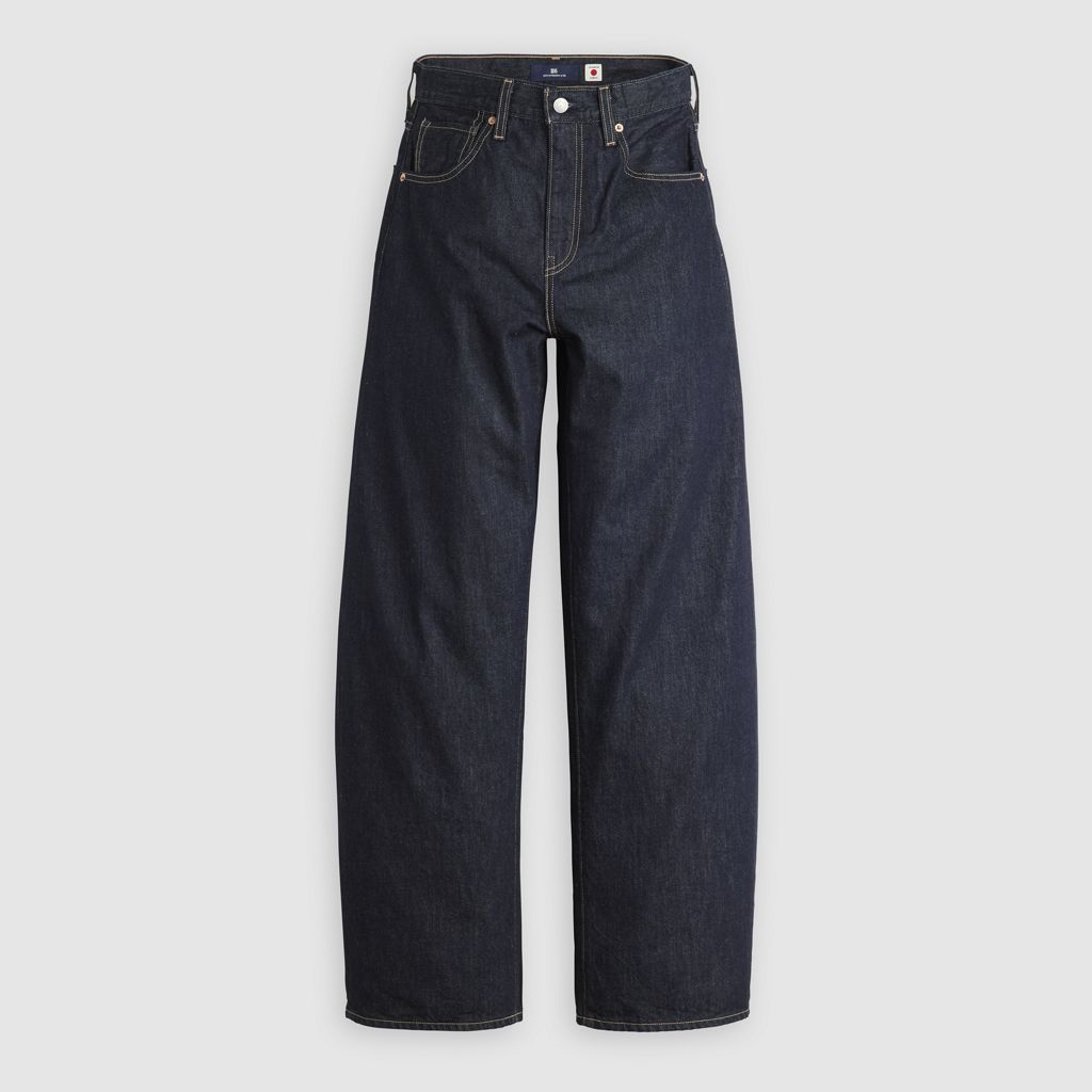 Levis W Denim 25x29 Blue Tab Drop Barrel - New Rinse MOJ Dark Indigo