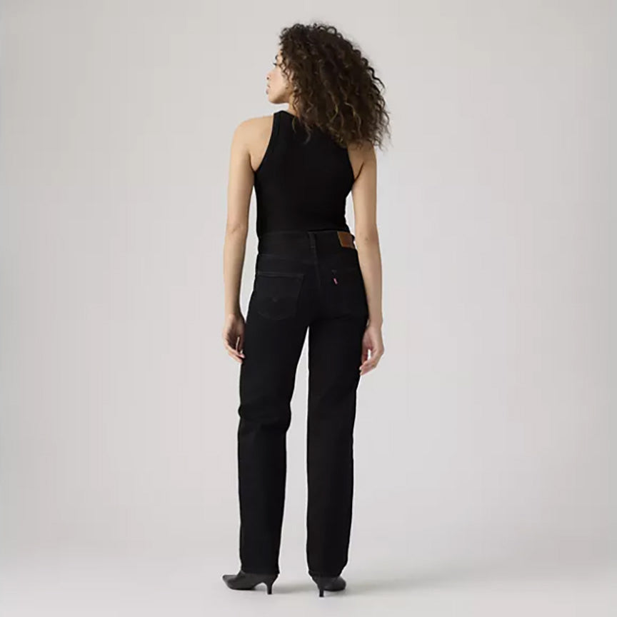 Levis W Denim 501 90s - Rinsed Blacktop Black