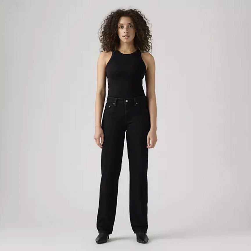 Levis W Denim 501 90s - Rinsed Blacktop Black