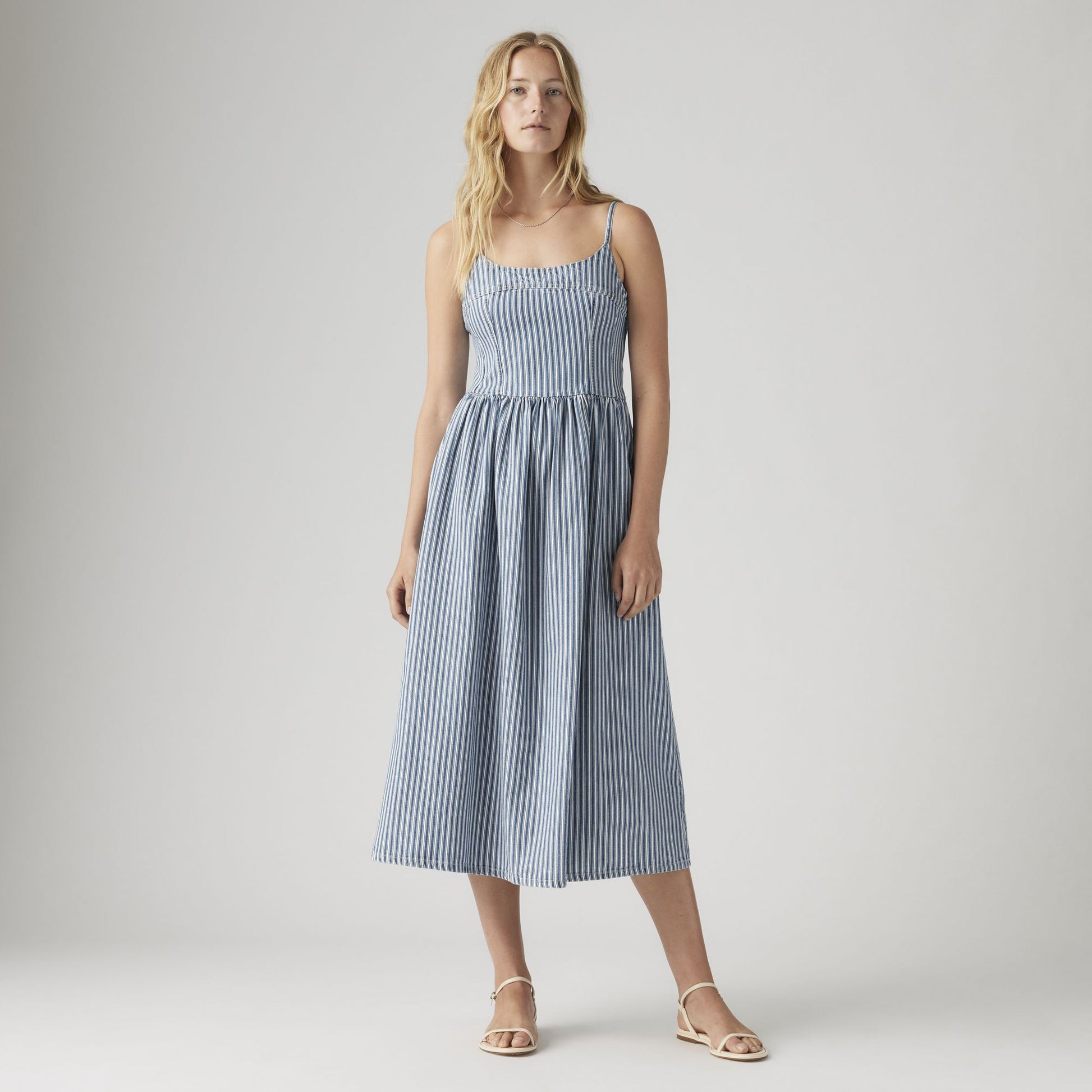 Levis W Dress Mischa Stripe Den / XS Alessie Bustier Dress