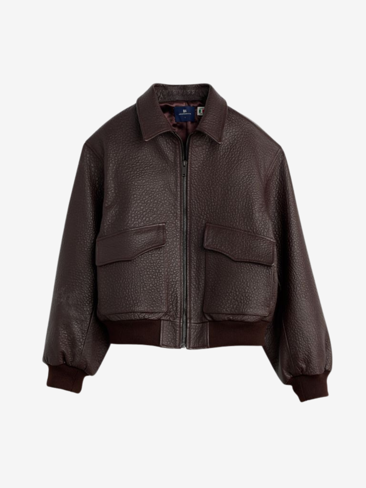 Levis W Jacket S Blue Tab Flight Jacket - Ganache