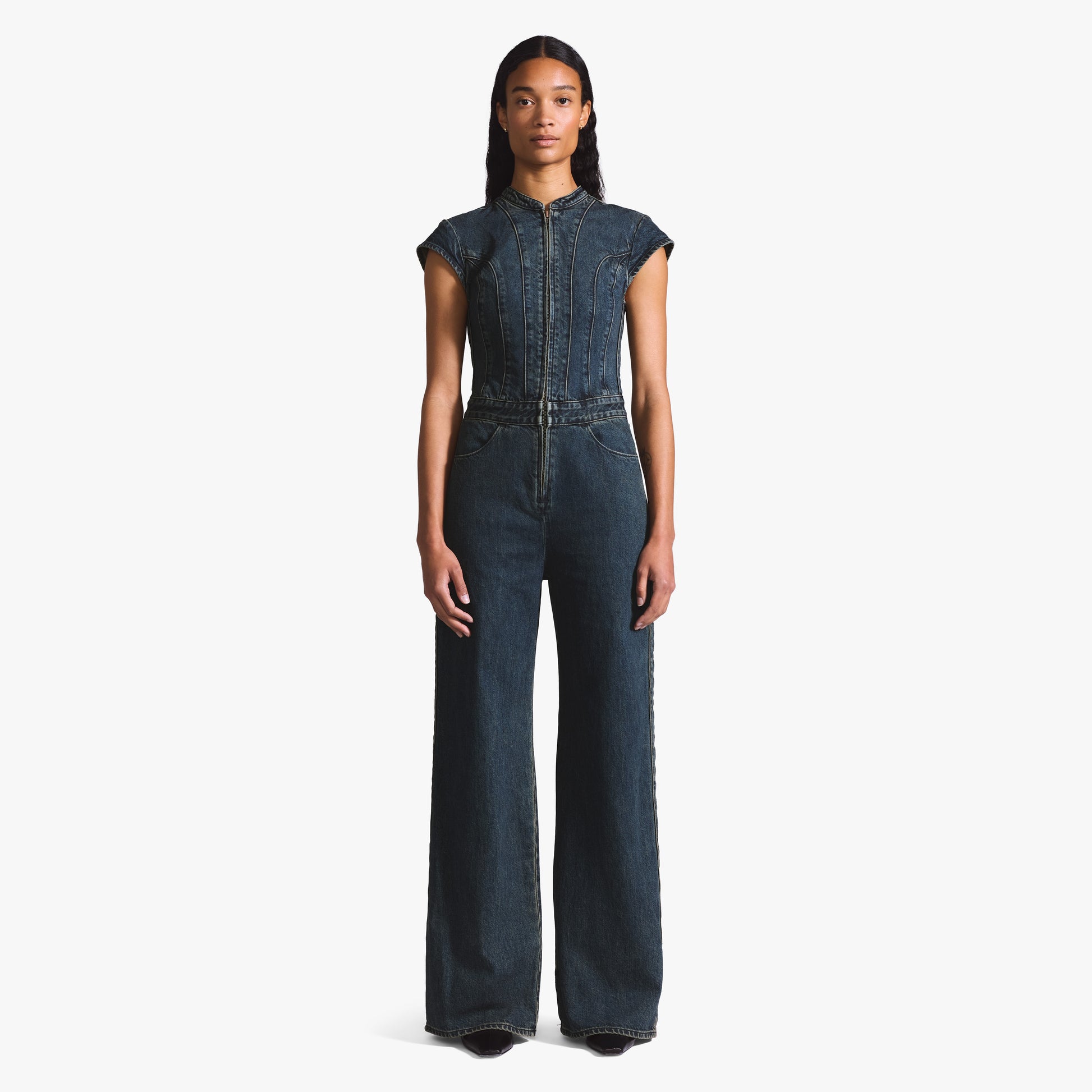 Levis W Jumpsuits Moto Jumpsuit - Black Pearl Moj