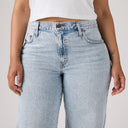 Levis W Pants Baggy Dad -  Fan Flare Light Wash