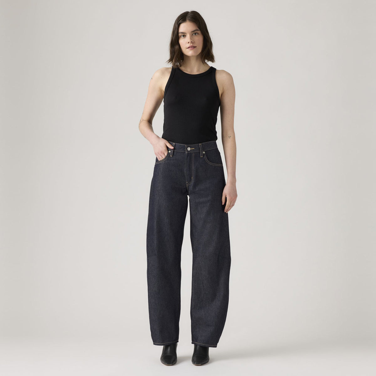 Levis W Pants Mainline Soft Rigid / 25x32 Baggy Dad Barrel