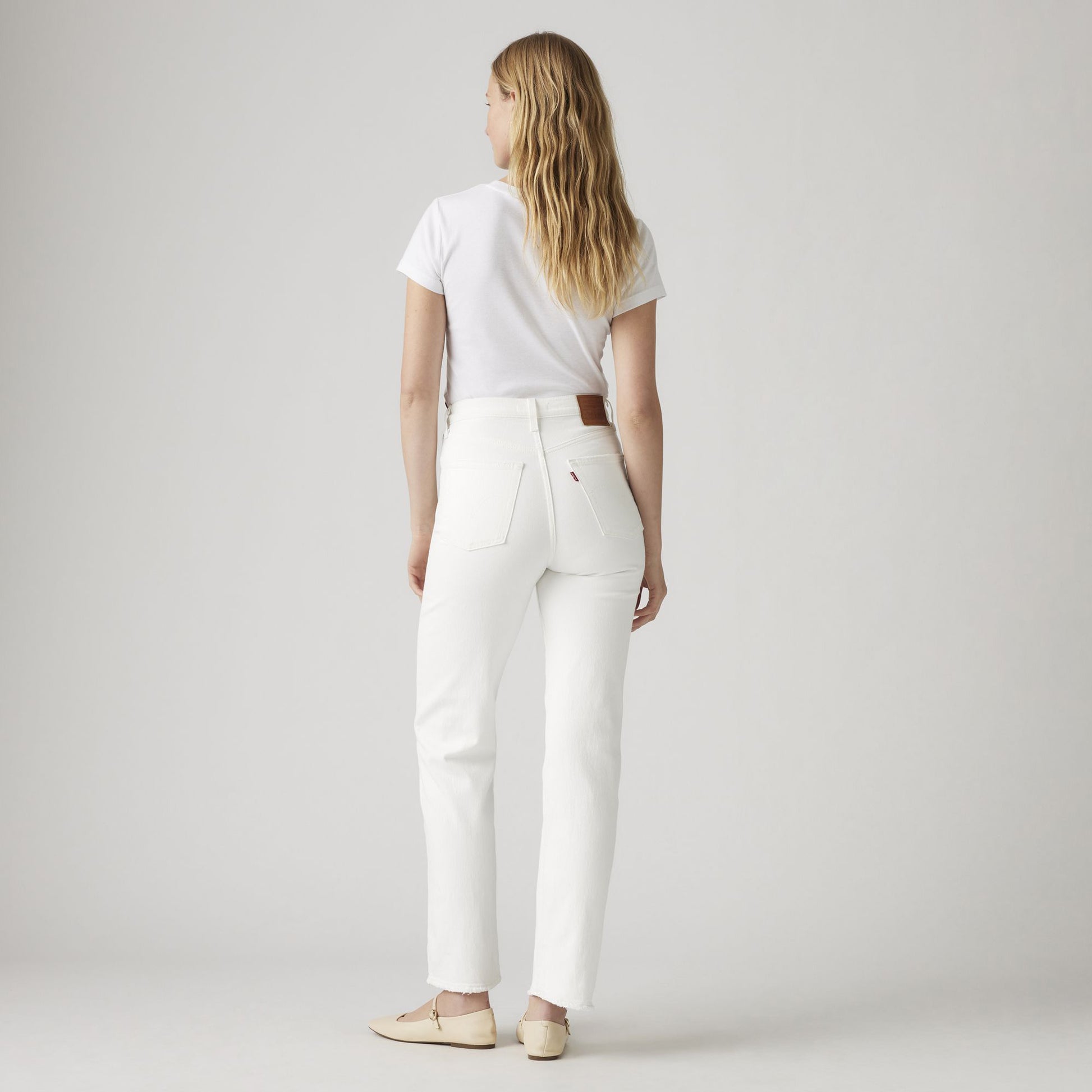 Levis W Pants Ribcage Straight Ankle, Cloud Over