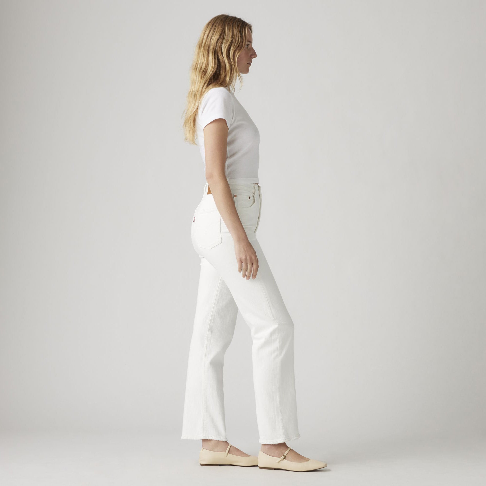 Levis W Pants Ribcage Straight Ankle, Cloud Over