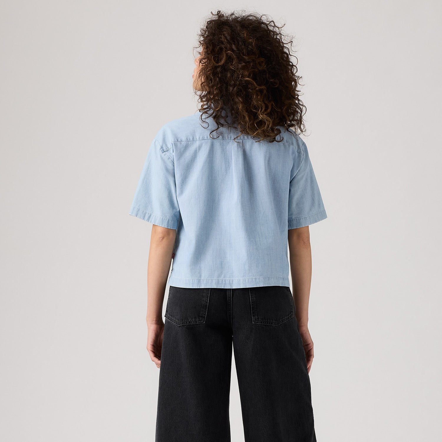 Levis W Shirt Harlie SS Cropped Shirt
