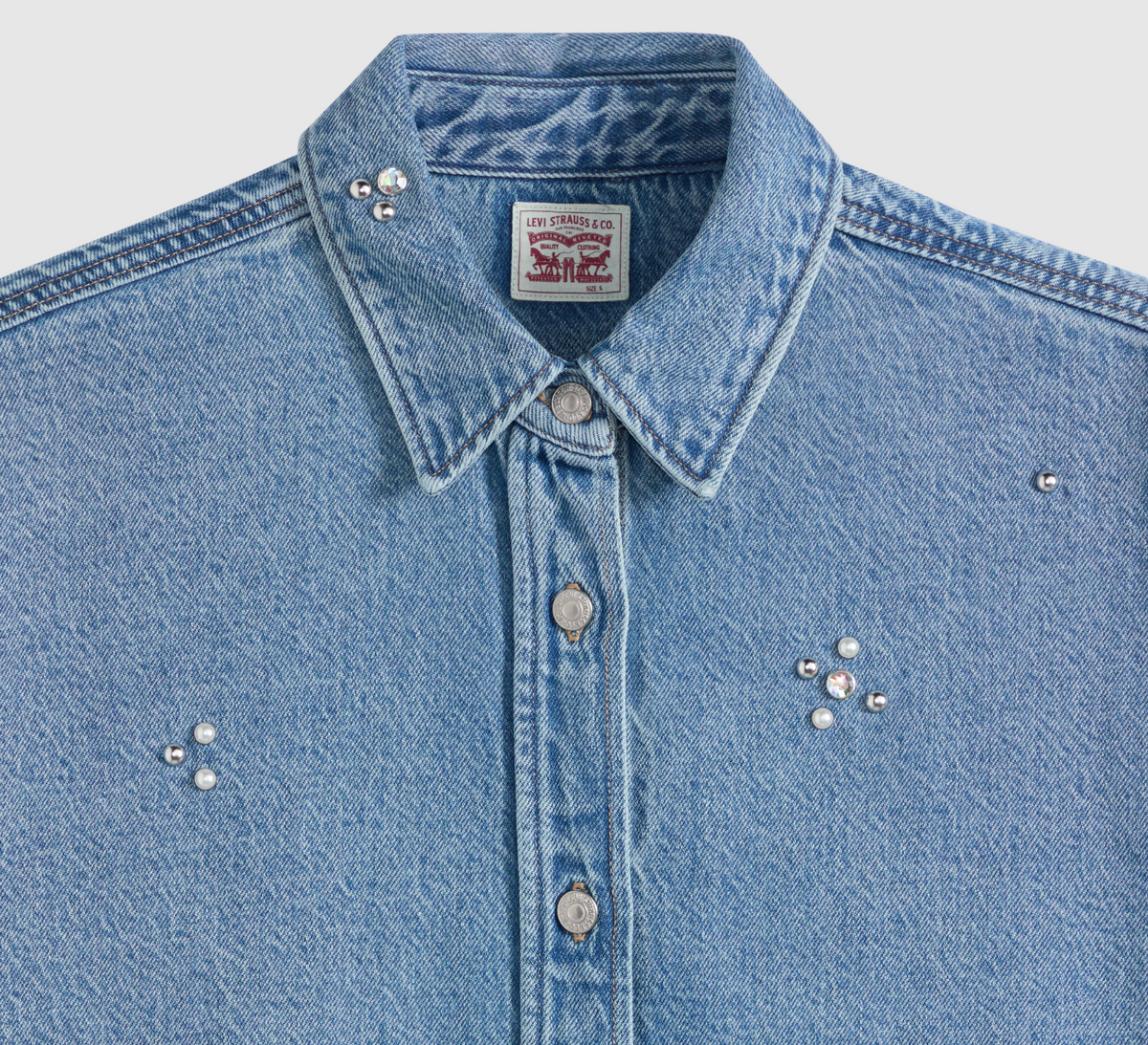 Levis W Shirt Jordan Denim Shirt - Trip On Drip Shirt